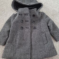 Baby Girl Peacoat 