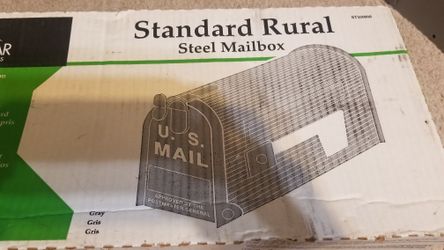 Standard Rural Steel Mailbox