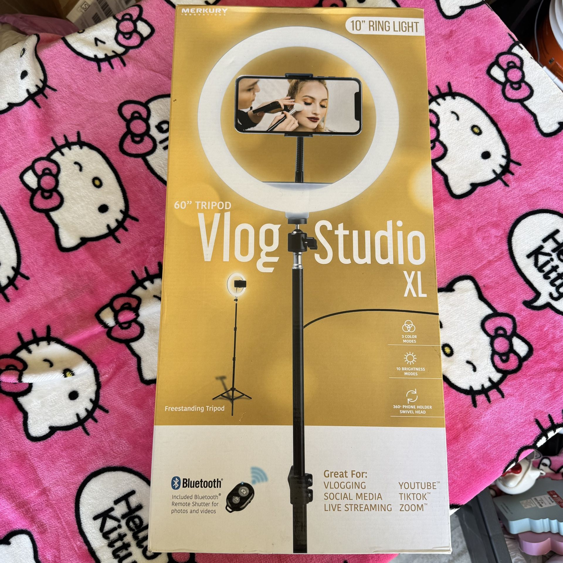 Ring Light 10” Tripod - Merkury Brand