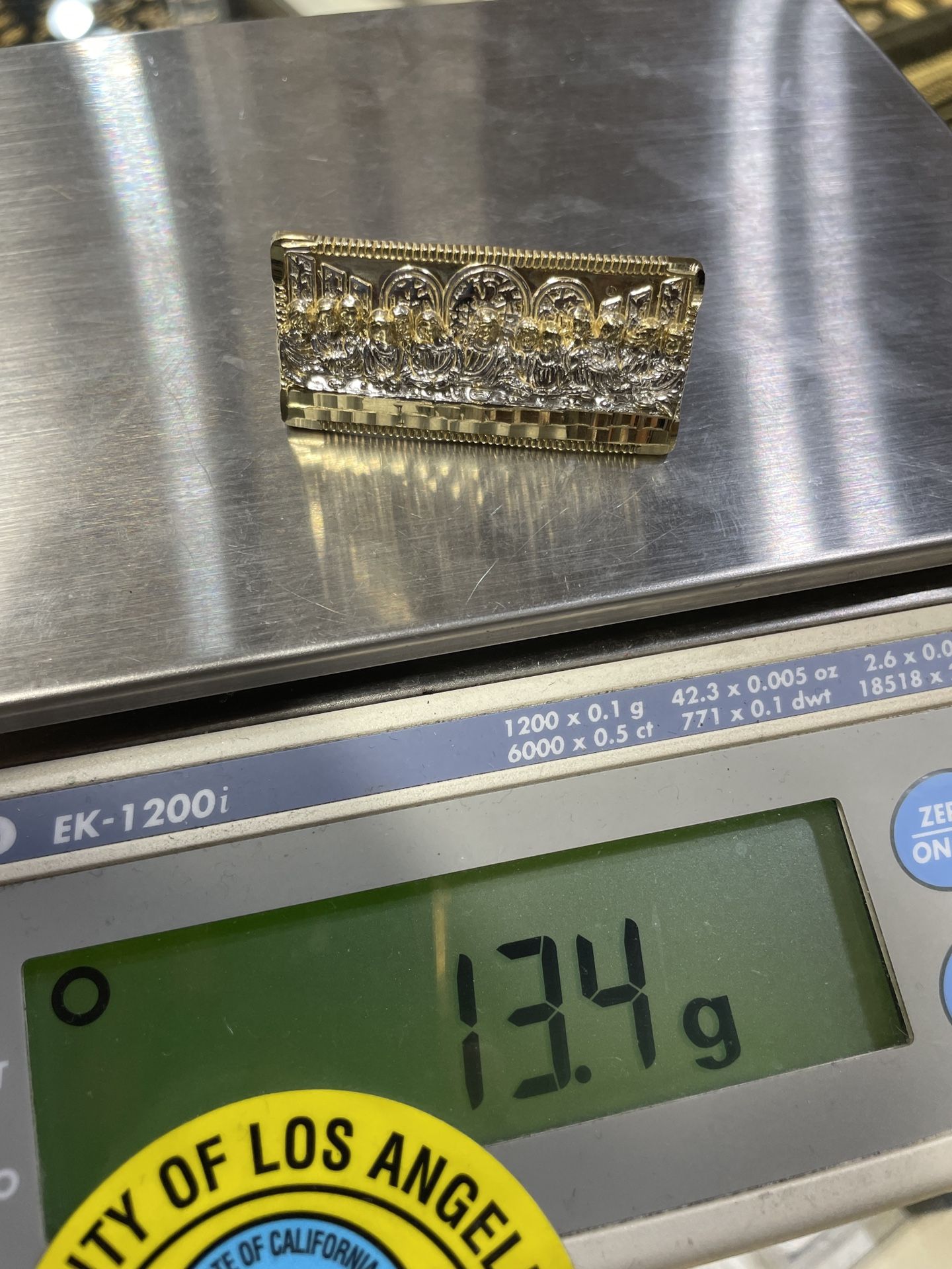 last supper 2 finger ring