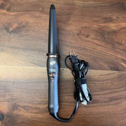 T3 Micro SinglePass Whirl Styling Wand 1.25" Curling Iron Model 73581 TESTED