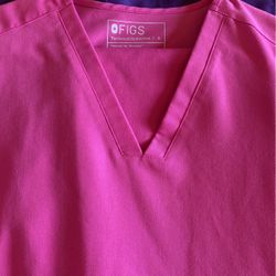 FIGS Electric Orchid 3 pocket & Jogger Size Small Petite 