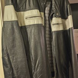 Wilson Leather Jacket XL Mens
