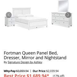 Queen Bed Full Bedroom Set