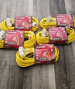 Husky soft extension cord $40 each