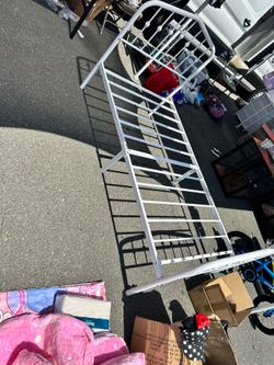New twin bed frame $50