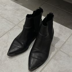 Acne Studios Jensen Black Leather Boots 37