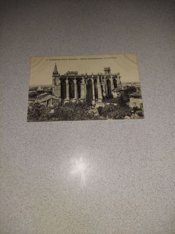 RARE VINTAGE CATHEDRALE SAINT NAZAIRE - CITE DE CARCASSONNE ( PARTIE GOTHIQUE ) UNUSED POSTCARD