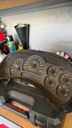 2005 silverado cluster