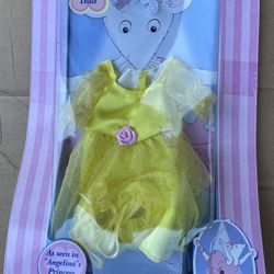 Angelina Ballerina Plush Princess Aurora Dance Dress Costume 2005 
