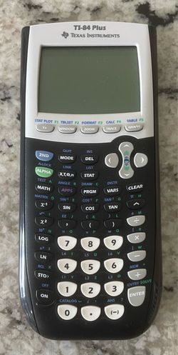 Texas Instruments TI-84 Plus Digital Graphing Calculator With Cover + Graphic