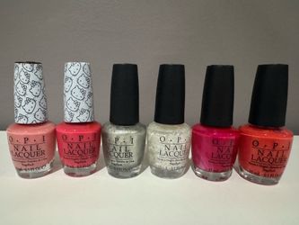 Opi Hello Kitty pinks Polish Bundle- New lacquer