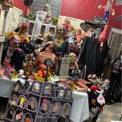Halloween Insane Collection Of Props And Decorations 