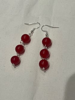 Carnelian earrings
