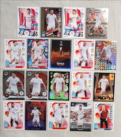 Sevilla Soccer Cards Bundle 19 Included