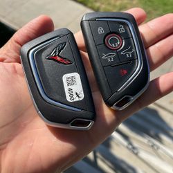 Corvette Car Keys With Programming 