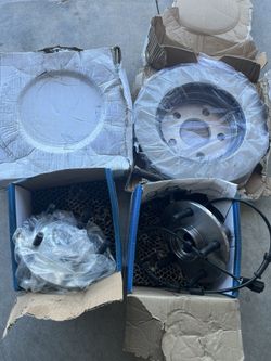 Dodge Ram- Wheel HUD Assembly & Brake Rotor