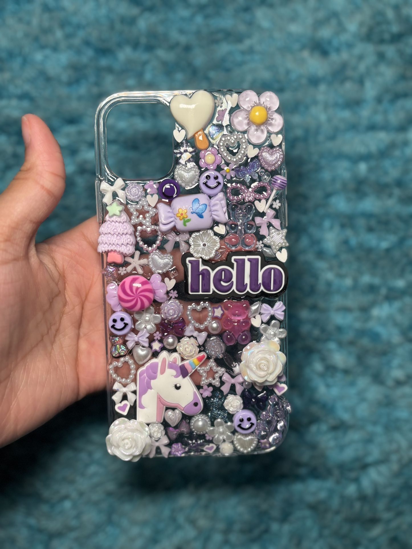 purple iphone 11 junk phone case