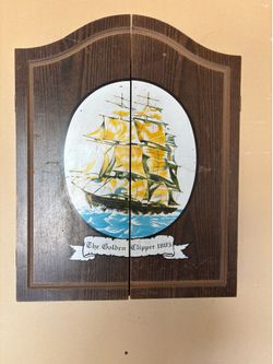 Dartboard cabinet