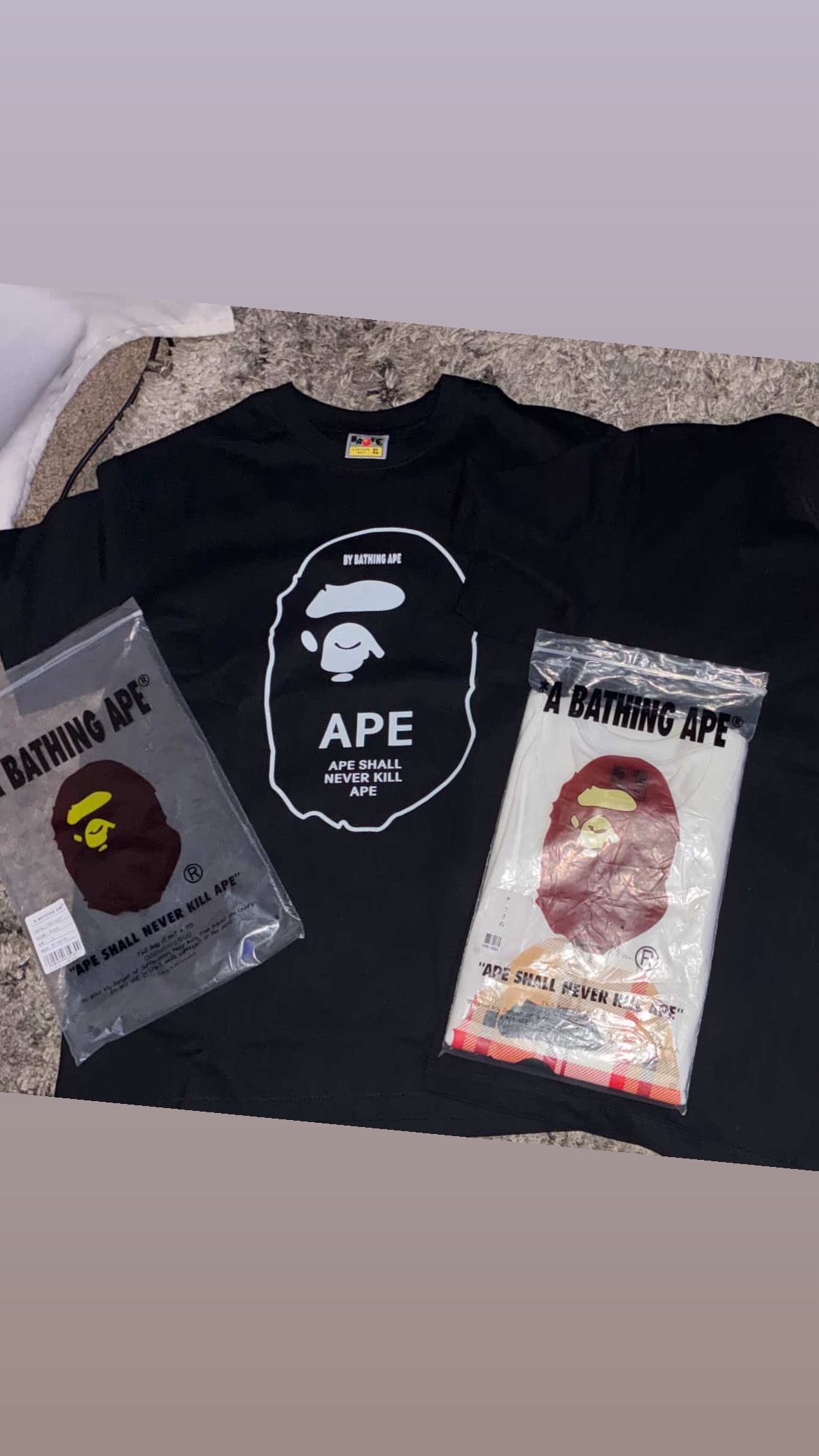 Bape shirts