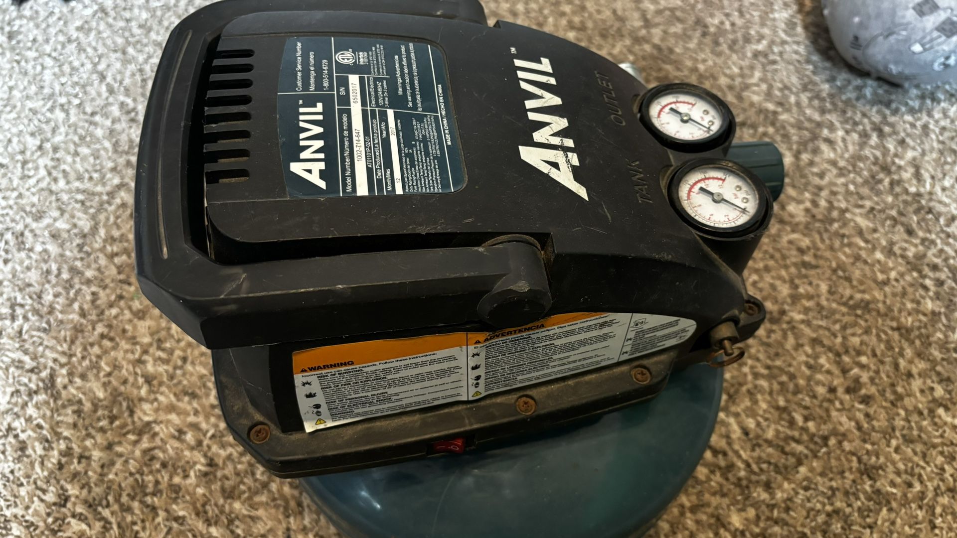 Air Compressor Anvil 