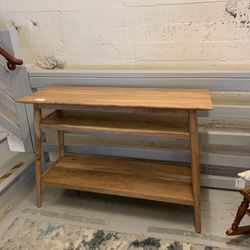 Natural Acacia Console Table