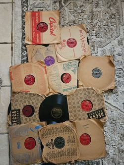 45s vinyl vintage 1940s records