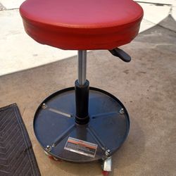 Machanic Pnuematic Rooling Adjustable Stool Chair