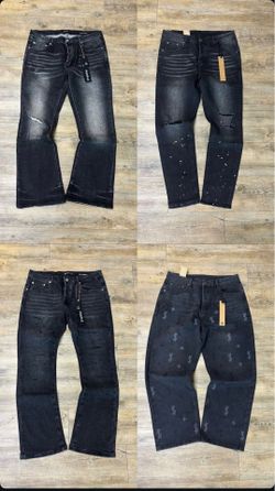 Purple/amiri/ksubi jeans