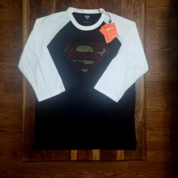 YoungLA/Superman Collab 3/4 Sleeve Shirt