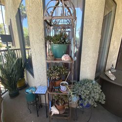 Vintage French Baker’s Rack – Weathered Charm & Timeless Design - $300 (Los Angeles)