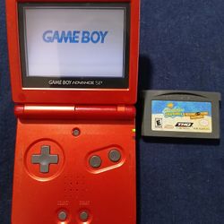 Nintendo Gameboy Advanced SP Red