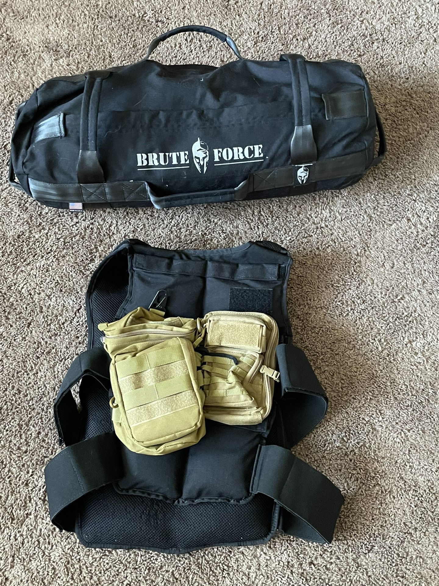 Weight Vest And Sandbag