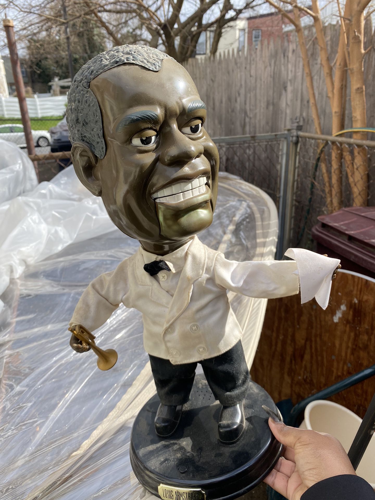 LOUIS ARMSTRONG 1963 ANIMATED FIGURE