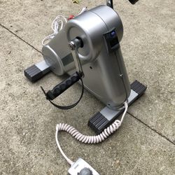 Leg and Arm Exercise Cycle With Remote Control 