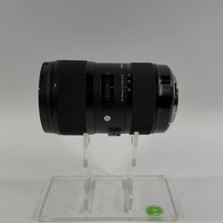 Sigma Wide Angle Zoom Lens 18-35mm f/1.8 DC For Sigma SA-Mount Auto & Manual
