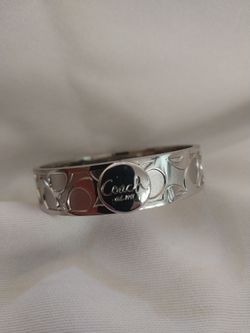 Coach Silver Bracelet
