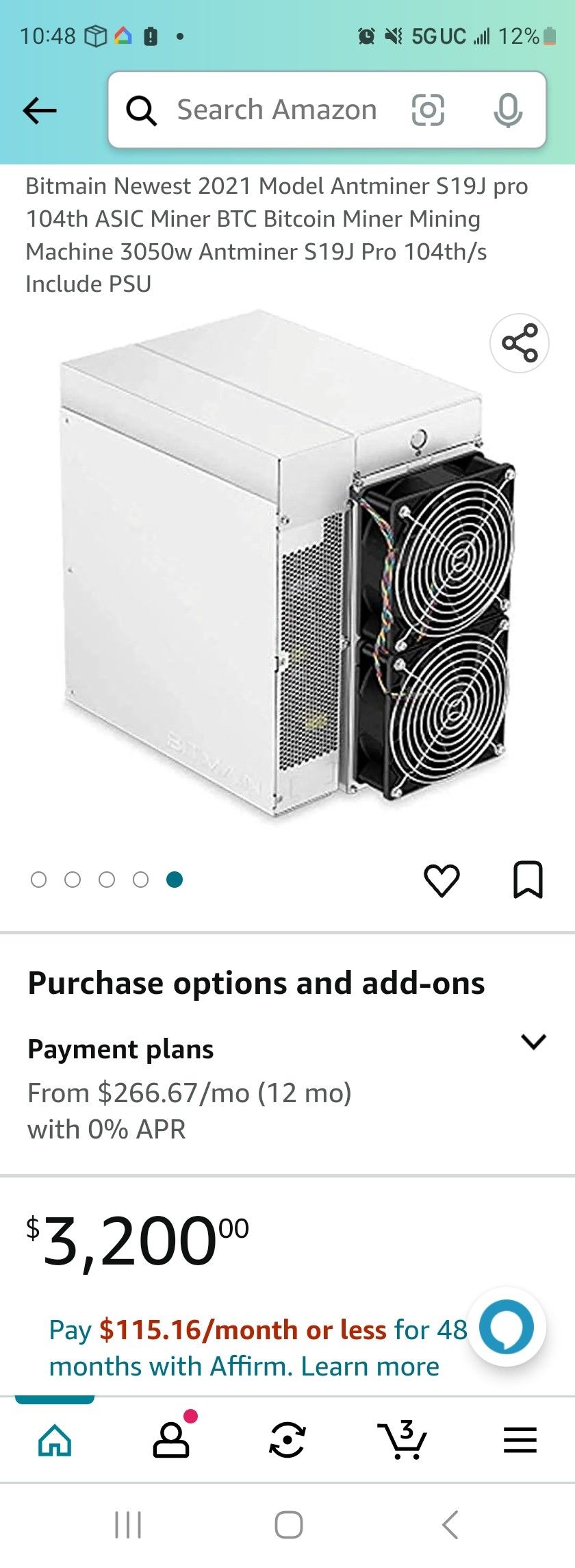 104th Bitcoin Miner