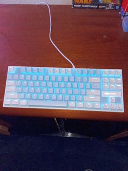 MageGee 87-Key Mechanical Keyboard - Blue Switches