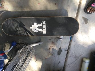 Hulk skate board