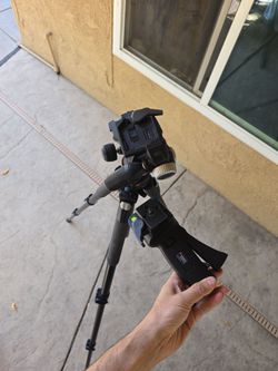 Manfrotto 055XPROB Tripod with 2 heads