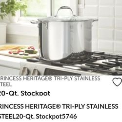 Princess House 20qt Stockpot / Olla