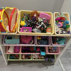 Kids Child Children Toy Storage Organizer Bin