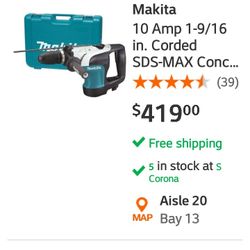 Makita 1-9/16" Rotary Hammer