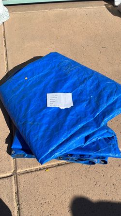 Blue Heavy Duty Tarp 20x30