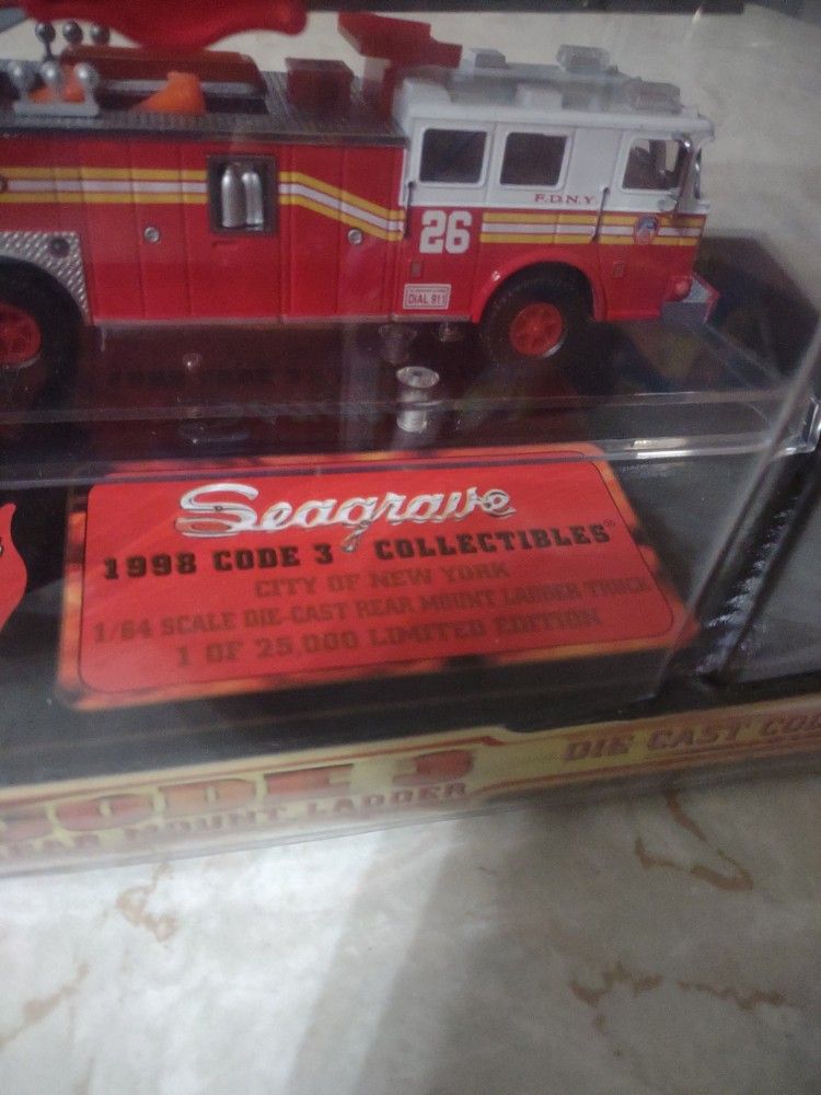 Code 3 Ladder Fire Truck
