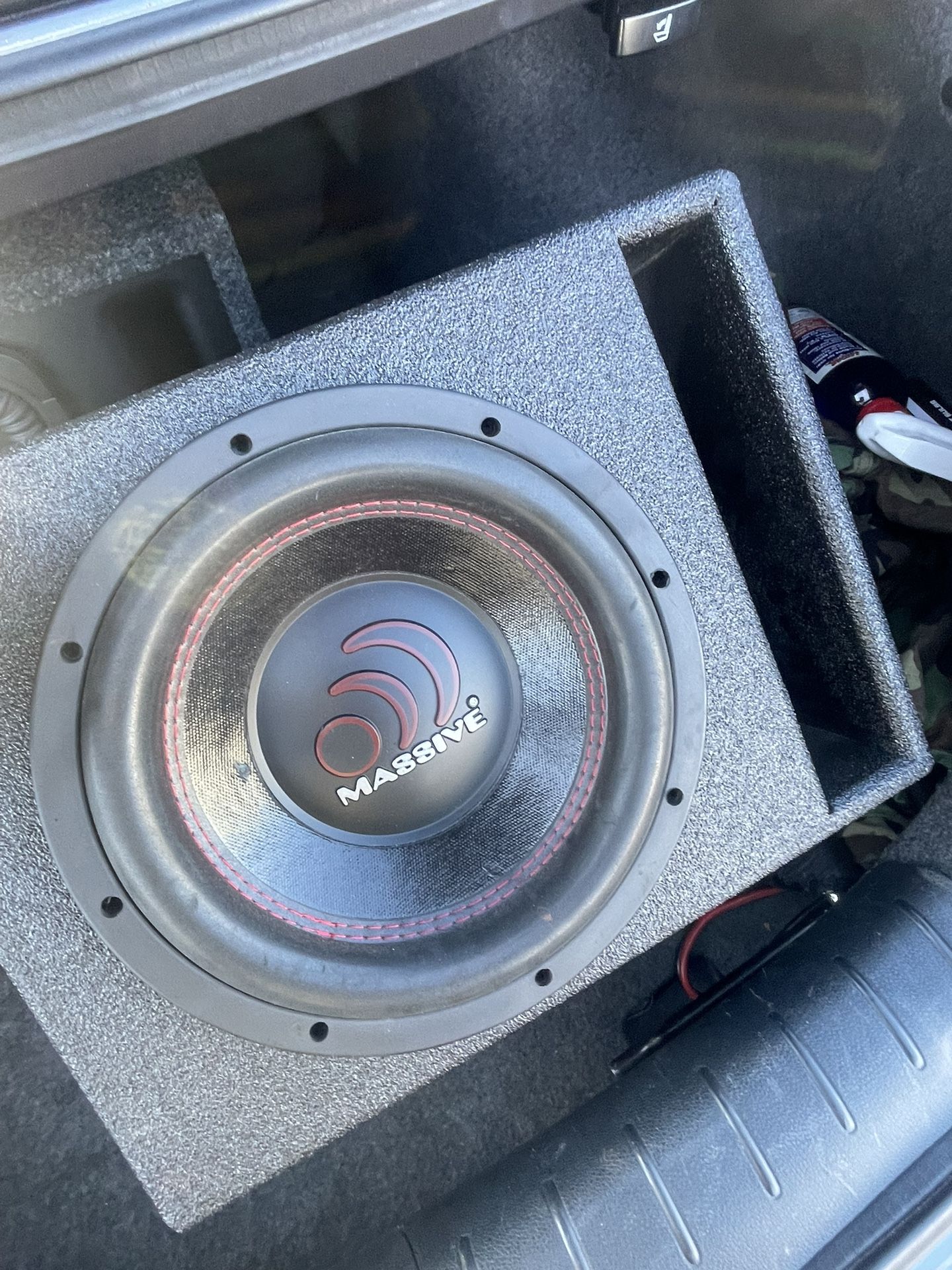 10 Inch Massive Sub With 2100 Watt Amp For Sale