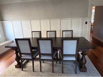 Table and 6 Chairs (Restoration Hardware)