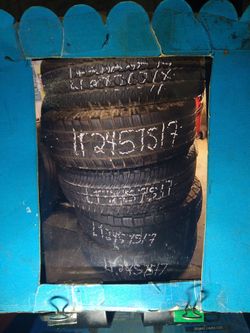 TIRE LT 245 75 16 EACH ELMOFLES