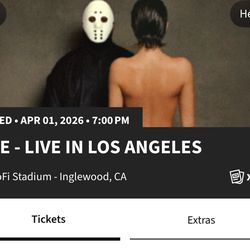 Ye 04/01 Floor/GA tickets below retail